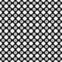 Abstract Cross Pattern Dots Logo generative computational art illustration