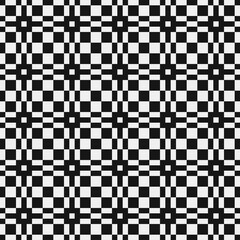 Fototapeta premium Abstract Cross Pattern Dots Logo generative computational art illustration