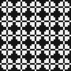 Abstract Cross Pattern Dots Logo generative computational art illustration