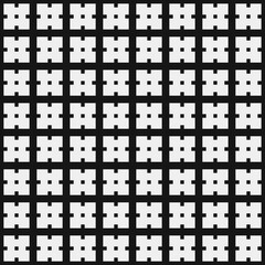 Abstract Cross Pattern Dots Logo generative computational art illustration