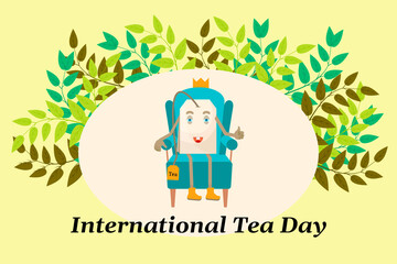 Obraz na płótnie Canvas International tea day