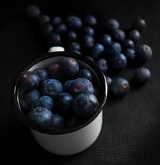blueberries in a bowl