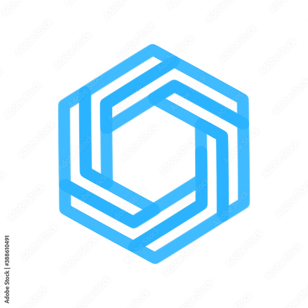 Poster cryptocurrency blockchain cube concept. farm for mining. digital market, finance and trading. square