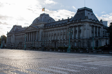 Fototapeta premium Royal Palace of Belgium in Brussels