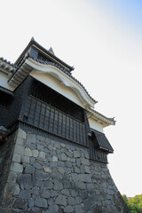 Fototapeta na wymiar 熊本城の石落し