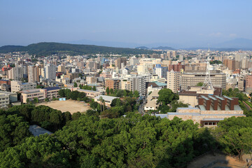 Fototapeta premium 熊本市街