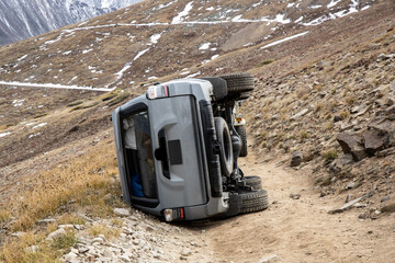 4wd rollover accident in Colorado  © Kent