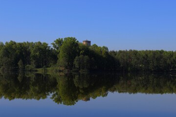 Fototapeta premium reflection in water