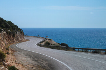 road to the sea