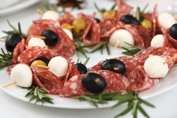 Christmas wreath - antipasto.