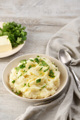Mashed potatoes with butter