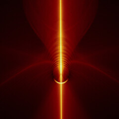 Abstract Colorful Flares of Shapes and Lines
