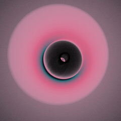 Abstract Colorful Flares of Shapes and Lines