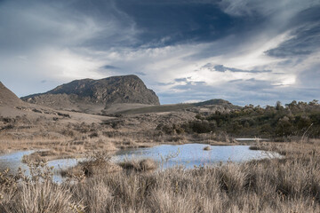 lake in the mountains