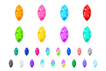 宝石／マーキースカット