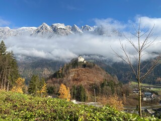 landscape with mountains