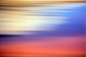 Chromatic plane achieved by moving a camera and inspired by Mark Rothko