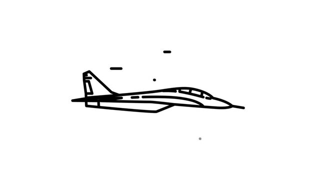 MiG-35 line icon on the Alpha Channel