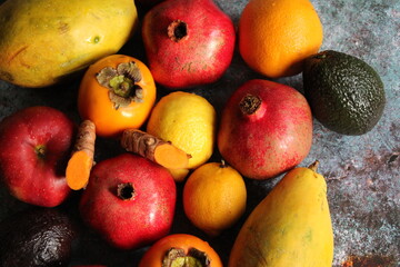 fruits and vegetables