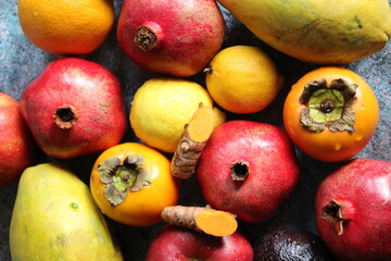 fruits and vegetables