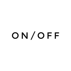 ''On/Off'' Symbol / Lettering / Sign / Switch Button Design