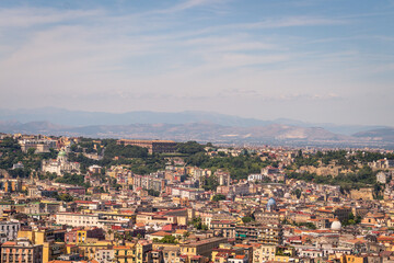 Fototapeta na wymiar Beautiful view of Napoli, Italia