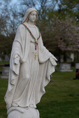 Naklejka premium statue of jesus