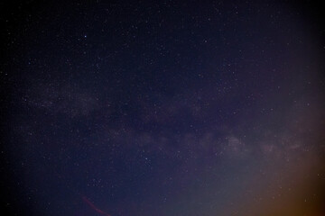 Milky Way Galaxy with stars background