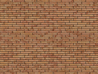 Brick wall background texture or wallpaper illustration