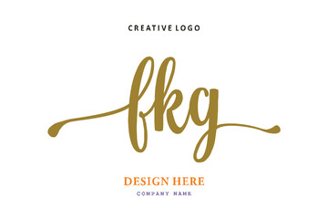 FKG lettering logo is simple, easy to understand and authoritative