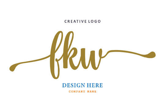 FKW lettering logo is simple, easy to understand and authoritative