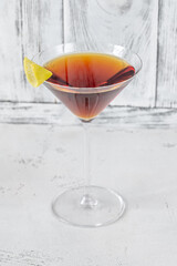 Glass of Martinez