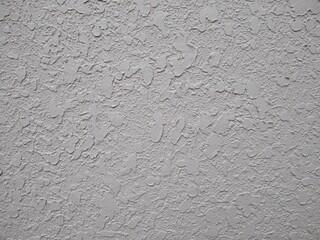 White rough texture of the wall