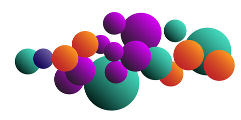 Ball shape gradients. 
