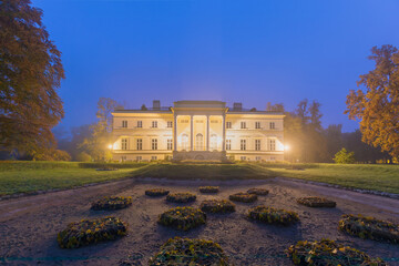 Palace in Kostelec nad Orlici during dusk, New Castle, Czech Republic
The owner is the nobleman...