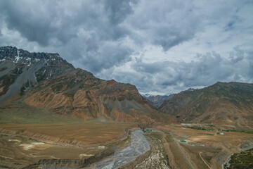 Various views of the Spiti Valley