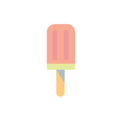 Ice Cream Summer Icon Clipart Vector Design Isolated