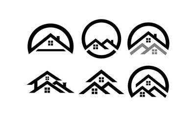 logo home set template package