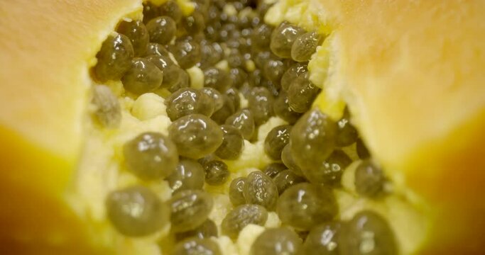 Papaya inner tracking with seeds