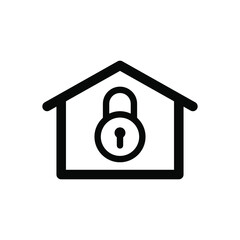 House with lock icon