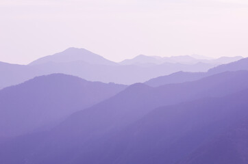 玉置神社から見た山々の風景 © Paylessimages