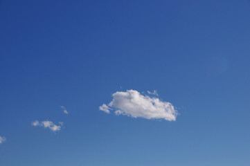 青空と白い雲