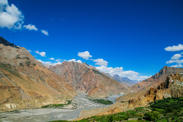Various views of the Spiti Valley