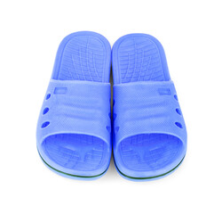 house slippers isolated on white background