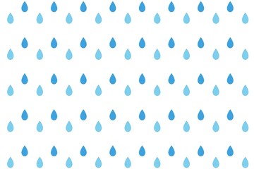 seamless pattern with blue water on white background.