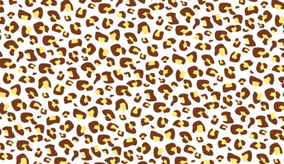 leopard skin texture on white background.