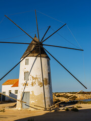 Windmill in San Pedro del Pinatar, Spain