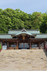 諏方神社の拝殿