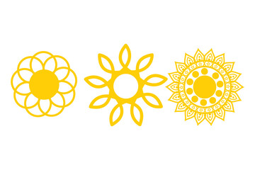 Classic mandala ornament design illustration	