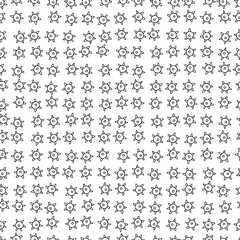 hand drawn ink seamless pattern